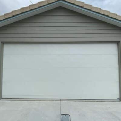 garage door with car port